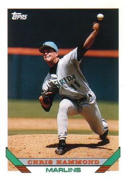 1993 Topps Traded #86T Chris Hammond Front