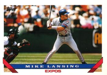 1993 Topps Traded #99T Mike Lansing Front