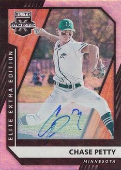 2021 Panini Elite Extra Edition - Signatures #26 Chase Petty Front