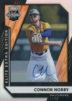 2021 Panini Elite Extra Edition - Signatures #41 Connor Norby Front