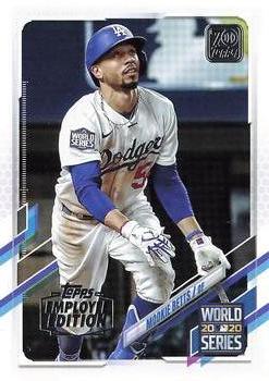 2021 Topps - Employee Edition #15 Mookie Betts Front