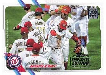 2021 Topps - Employee Edition #58 Washington Nationals Front