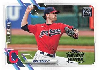2021 Topps - Employee Edition #72 Shane Bieber Front