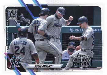 2021 Topps - Employee Edition #172 Miami Marlins Front