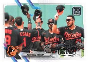 2021 Topps - Employee Edition #195 Baltimore Orioles Front