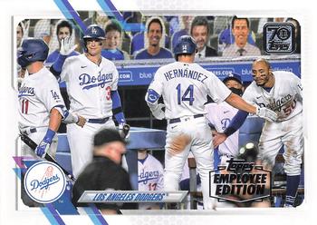 2021 Topps - Employee Edition #201 Los Angeles Dodgers Front