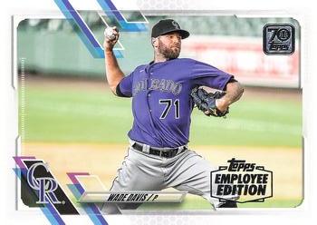 2021 Topps - Employee Edition #206 Wade Davis Front