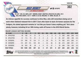 2021 Topps - Employee Edition #302 Max Muncy Back