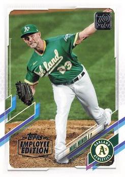 2021 Topps - Employee Edition #329 Mike Minor Front