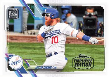 2021 Topps - Employee Edition #370 Justin Turner Front