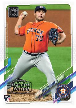 2021 Topps - Employee Edition #384 Andre Scrubb Front