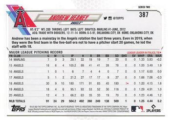 2021 Topps - Employee Edition #387 Andrew Heaney Back