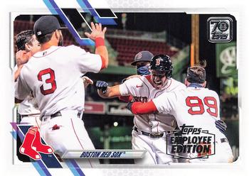 2021 Topps - Employee Edition #401 Boston Red Sox Front