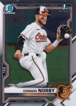 2021 Bowman Draft - Chrome #BDC-50 Connor Norby Front