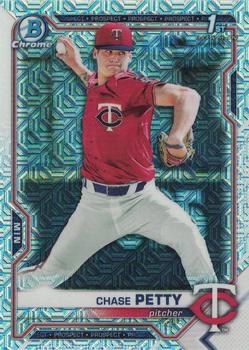 2021 Bowman Draft - Chrome Asia Refractor #BDC-49 Chase Petty Front