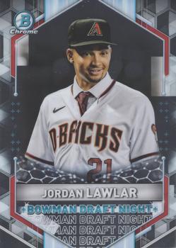 2021 Bowman Draft - Bowman Draft Night #BDN-4 Jordan Lawlar Front