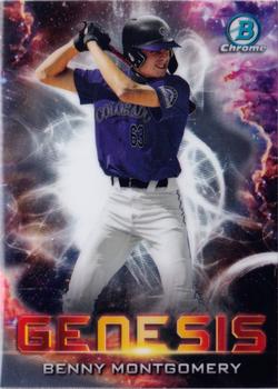 2021 Bowman Draft - Genesis #GNS-7 Benny Montgomery Front