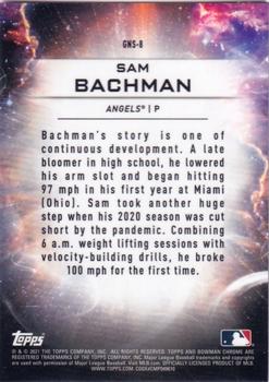 2021 Bowman Draft - Genesis #GNS-8 Sam Bachman Back