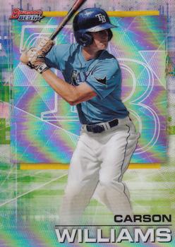 2021 Bowman's Best - Refractor #57 Carson Williams Front