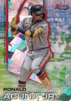 2021 Bowman's Best - Atomic Refractor #52 Ronald Acuña Jr. Front