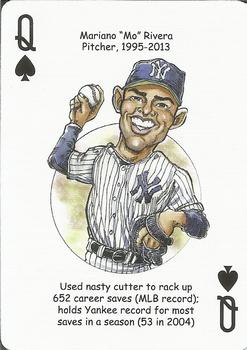 2022 Hero Decks New York Yankees Baseball Heroes Playing Cards (12th Edition) #Q♠ Mariano 