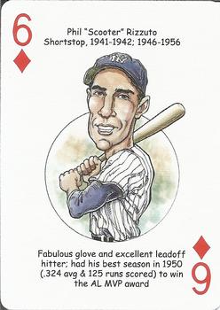 2022 Hero Decks New York Yankees Baseball Heroes Playing Cards (12th Edition) #6♦ Phil 
