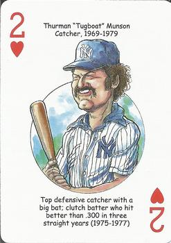 2022 Hero Decks New York Yankees Baseball Heroes Playing Cards (12th Edition) #2♥ Thurman 