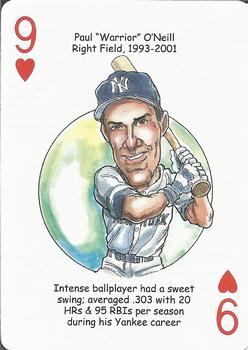 2022 Hero Decks New York Yankees Baseball Heroes Playing Cards (12th Edition) #9♥ Paul 