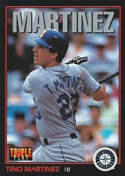 1993 Triple Play #35 Tino Martinez Front