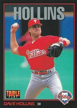 1993 Triple Play #38 Dave Hollins Front
