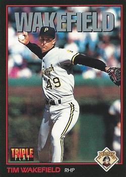 1993 Triple Play #50 Tim Wakefield Front