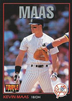 1993 Triple Play #57 Kevin Maas Front