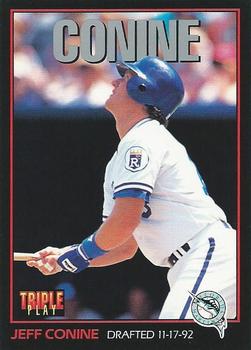 1993 Triple Play #93 Jeff Conine Front