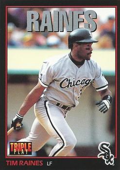 1993 Triple Play #108 Tim Raines Front