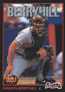 1993 Triple Play #113 Damon Berryhill Front