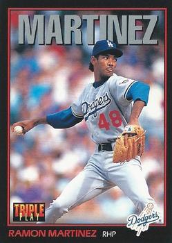 1993 Triple Play #161 Ramon Martinez Front