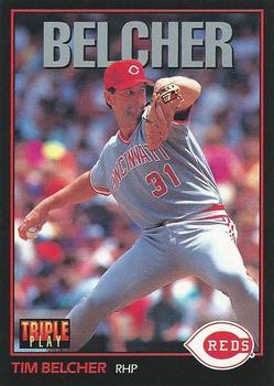 1993 Triple Play #163 Tim Belcher Front