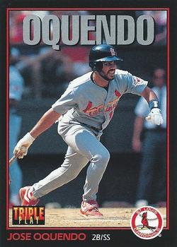 1993 Triple Play #228 Jose Oquendo Front