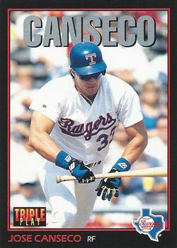 1993 Triple Play #243 Jose Canseco Front