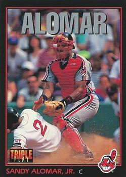 1993 Triple Play #251 Sandy Alomar, Jr. Front
