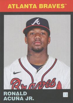 2020-21 Topps 582 Montgomery Club Set 5 #1 Ronald Acuna Front