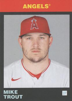 2020-21 Topps 582 Montgomery Club Set 5 #5 Mike Trout Front