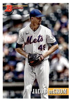 2021 Bowman Heritage #14 Jacob deGrom Front