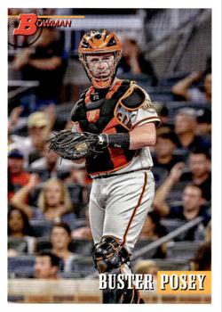 2021 Bowman Heritage #56 Buster Posey Front