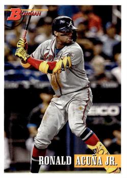 2021 Bowman Heritage #71 Ronald Acuña Jr. Front
