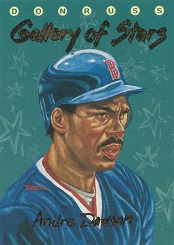 1993 Triple Play - Gallery of Stars #GS-2 Andre Dawson Front