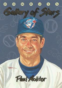 1993 Triple Play - Gallery of Stars #GS-6 Paul Molitor Front