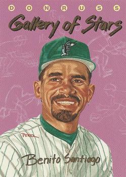1993 Triple Play - Gallery of Stars #GS-9 Benito Santiago Front