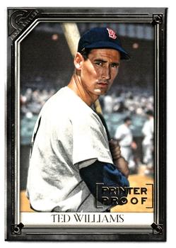 2021 Topps Gallery - Printer Proof #46 Ted Williams Front