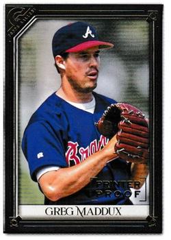 2021 Topps Gallery - Printer Proof #55 Greg Maddux Front